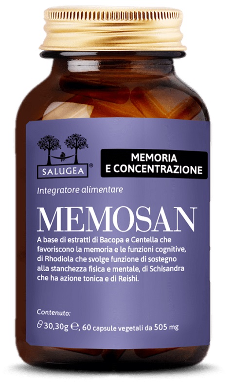 SALUGEA MEMOSAN 60 CAPSULE - FarmaLucia