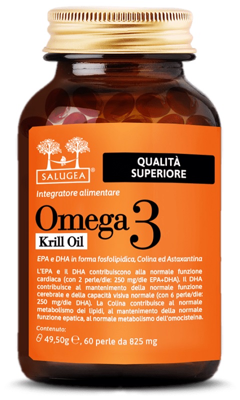 SALUGEA OMEGA 3 KRILL OIL 60 PERLE - FarmaLucia