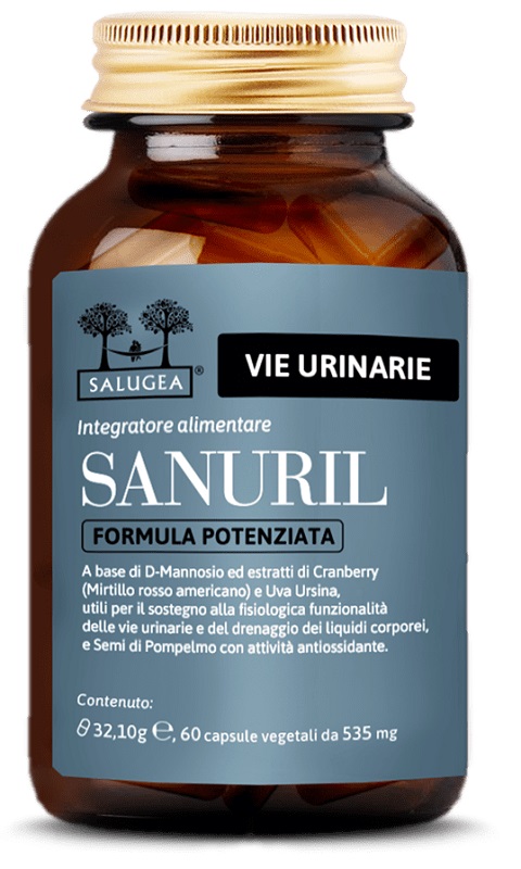 SALUGEA SANURIL FORMULA POTENZIATA 60 CAPSULE VEGETALI - FarmaLucia