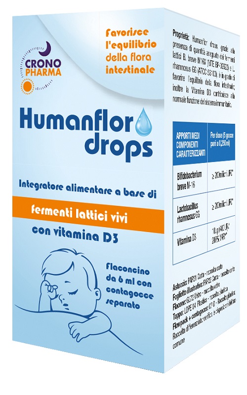HUMANFLOR DROPS 6 ML - FarmaLucia