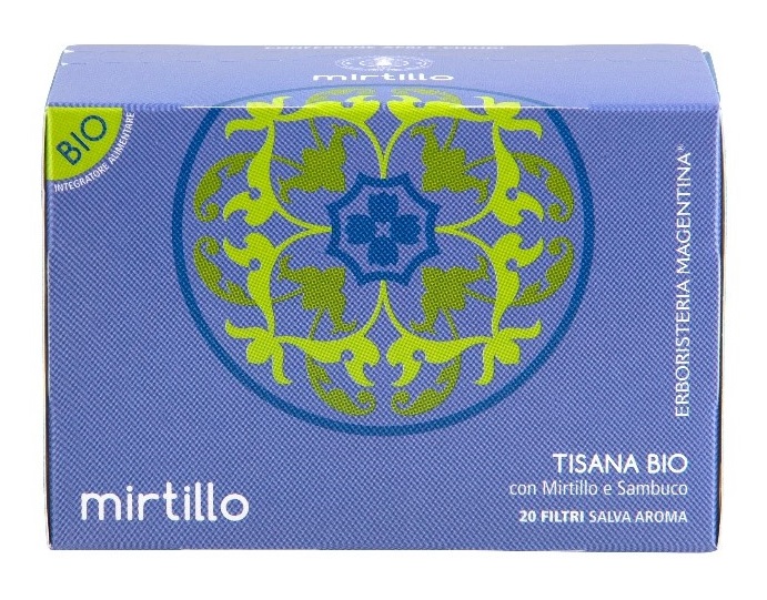 TISANA MIRTILLO BIO 20 FILTRI - FarmaLucia