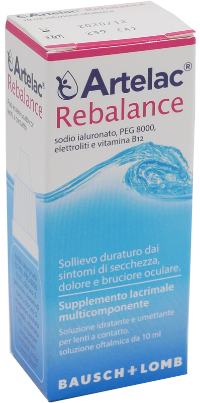 ARTELAC REBALANCE GOCCE OCULARI 10 ML - FarmaLucia
