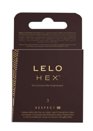 HEX PRESERVATIVI RESPECT LELO 3 PEZZI - FarmaLucia