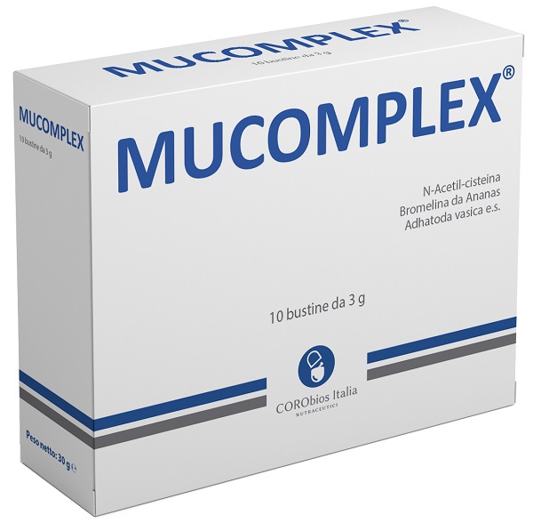 MUCOMPLEX 10 BUSTINE DA 3 G - FarmaLucia