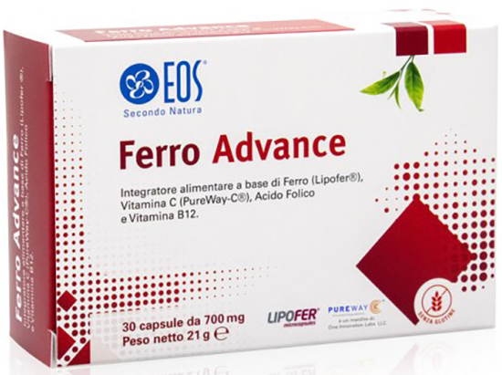EOS FERRO ADVANCE 30 CAPSULE - FarmaLucia
