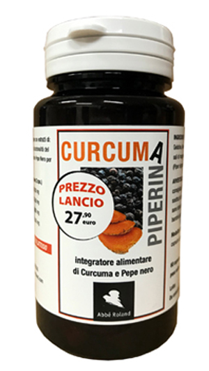 CURCUMA+PIPERINA 60 CAPSULE - FarmaLucia