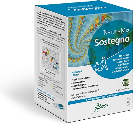 NATURA MIX ADVANCED SOSTEGNO OROSOLUBILE 20 BUSTINE - FarmaLucia