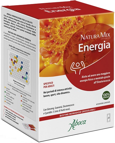 NATURA MIX ADVANCED ENERGIA 20 BUSTINE - FarmaLucia