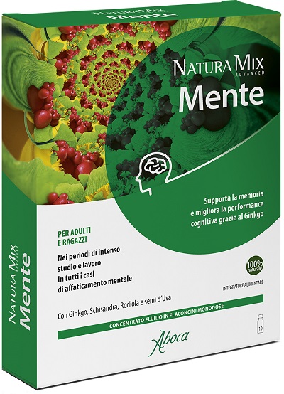 NATURA MIX ADVANCED MENTE 10 FLACONCINI - FarmaLucia