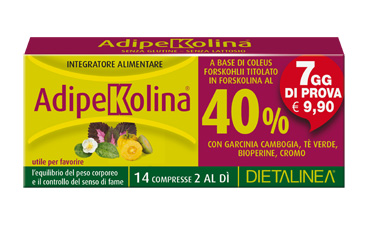 ADIPEKOLINA 7 DAYS 14 COMPRESSE DIETALINEA - FarmaLucia