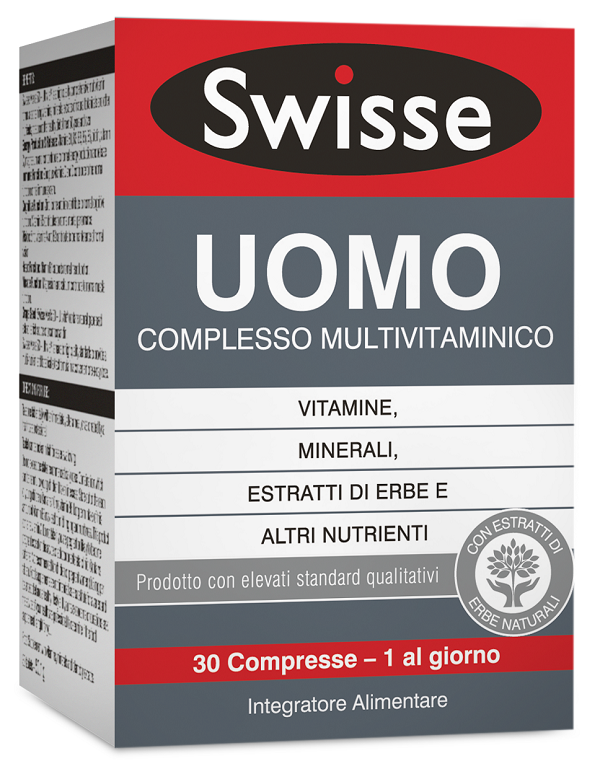 SWISSE MULTIVITAMINICO UOMO 30 COMPRESSE - FarmaLucia