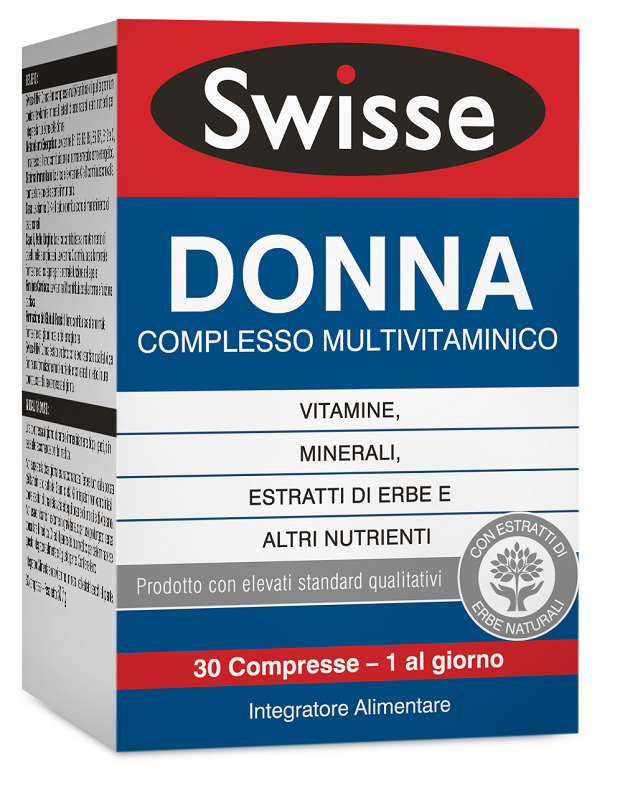 SWISSE MULTIVITAMINICO DONNA 30 COMPRESSE - FarmaLucia