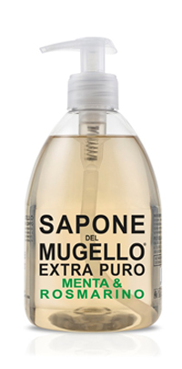 SAPONE DEL MUGELLO LIQUIDO EXTRA PURO MENTA E ROSMARINO 500 ML - FarmaLucia