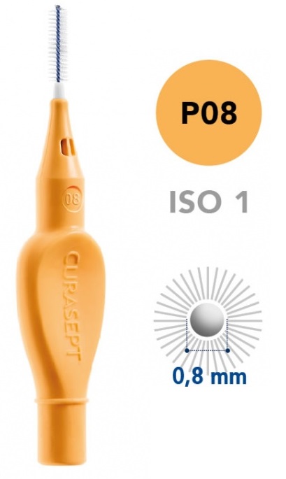 CURASEPT PROXI P08 ARANCIO CHIARO/TANGERINO 5 PEZZI - FarmaLucia
