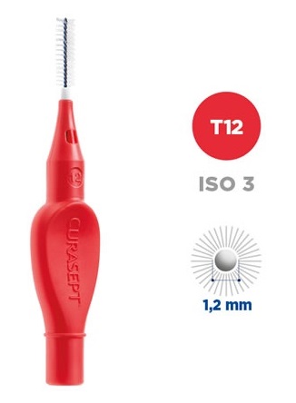 CURASEPT PROXI T12 ROSSO/RED 5 PEZZI - FarmaLucia
