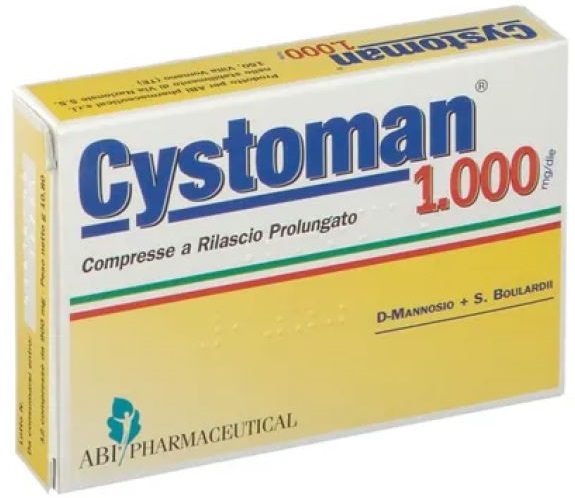 CYSTOMAN 1000 12 COMPRESSE - FarmaLucia