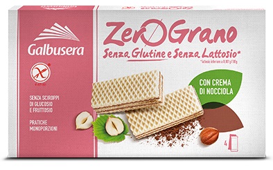 ZEROGRANO WAFER NOCCIOLA 180 G - FarmaLucia