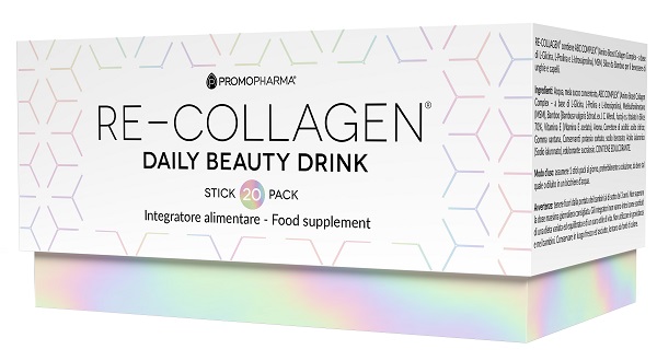 RE-COLLAGEN DAILY BEAUTY DRINK 20 STICK PACK X 12 ML - FarmaLucia