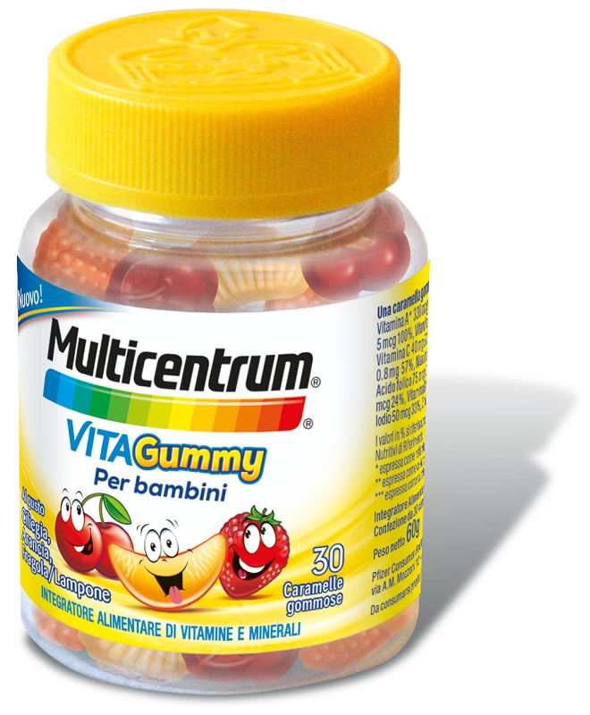 MULTICENTRUM VITAGUMMY 30 CARAMELLE GOMMOSE - FarmaLucia