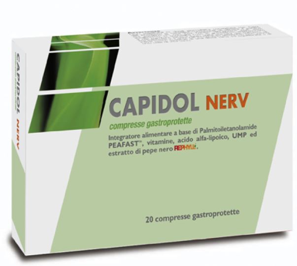 CAPIDOL NERV 20 COMPRESSE GASTROPROTETTE - FarmaLucia
