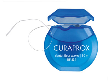 CURAPROX DF 834 DENTAL FLOSS WAXED 50 METRI - FarmaLucia
