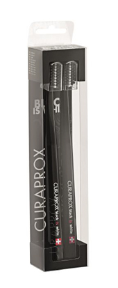 CURAPROX BLACK IS WHITE DENTIFRICI SBIANCANTI 2 SPAZZOLINI - FarmaLucia
