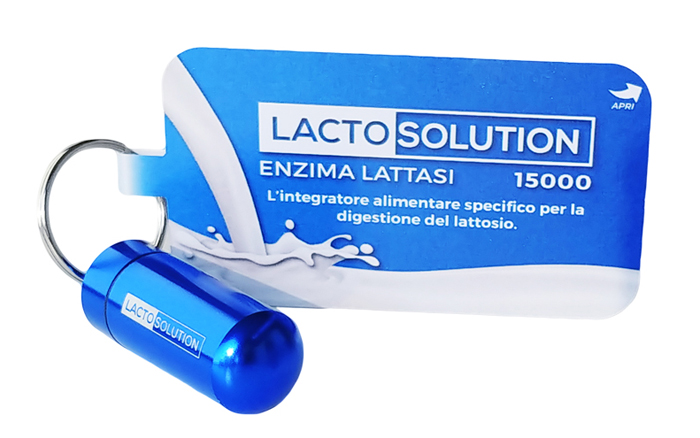 LACTOSOLUTION 15000 15 COMPRESSE CON PORTAPILLOLE - FarmaLucia