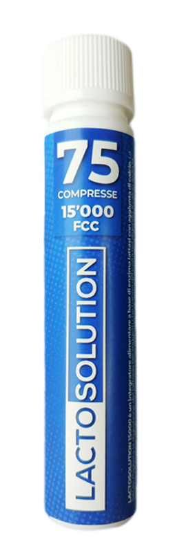 LACTOSOLUTION 15000 75 COMPRESSE - FarmaLucia