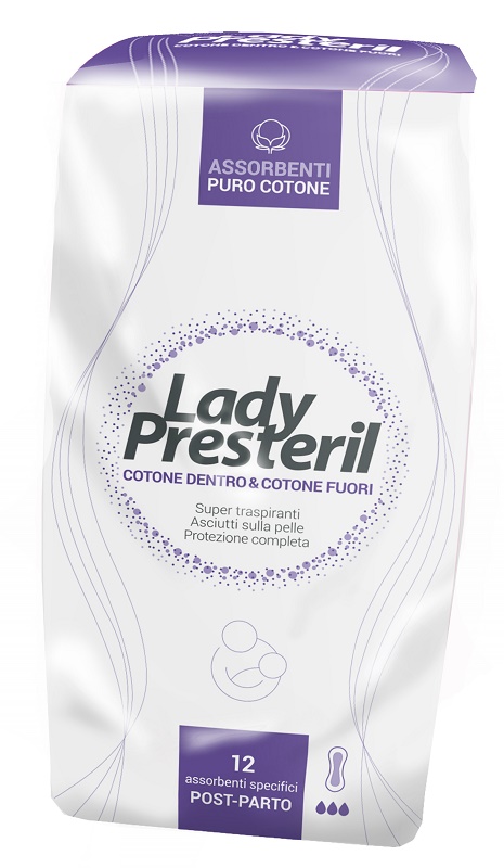 LADY PRESTERIL POSTPARTO 12 PEZZI - FarmaLucia