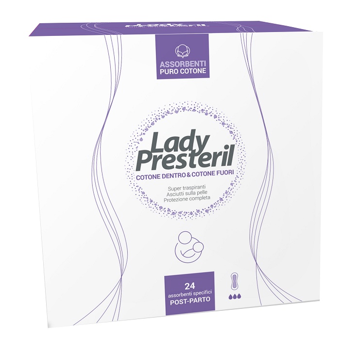 LADY PRESTERIL POSTPARTO 24 PEZZI - FarmaLucia
