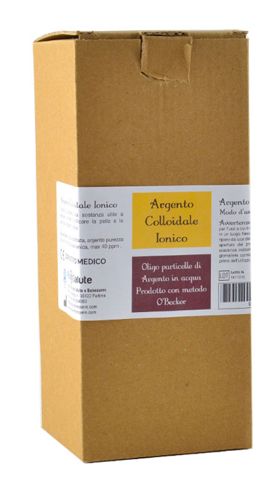 ARGENTO COLLOIDALE IONICO 40PPM CERTIFICATO 500 ML - FarmaLucia