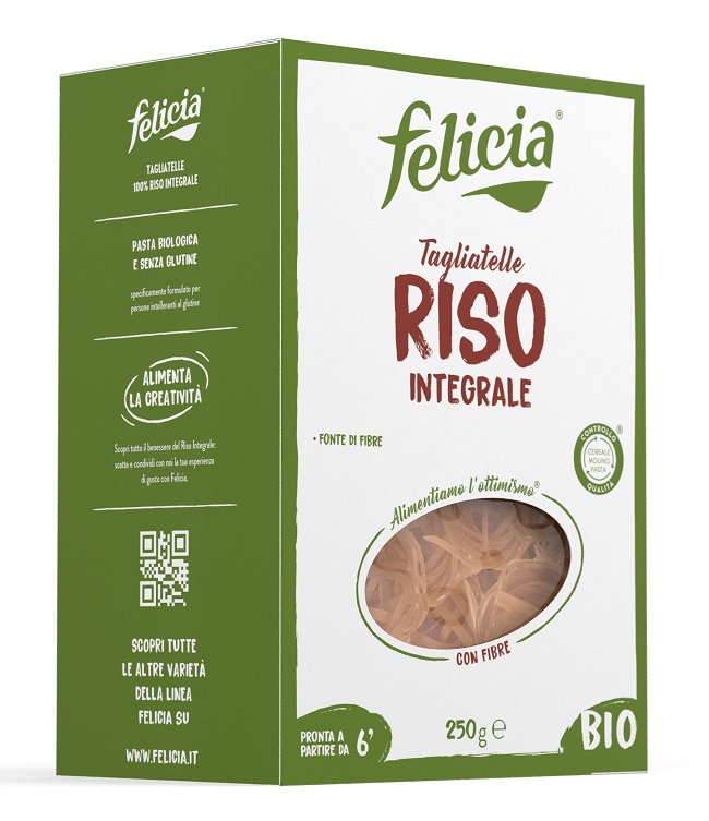FELICIA TAGLIATELLE RISO INTEGRALE 250 G - FarmaLucia