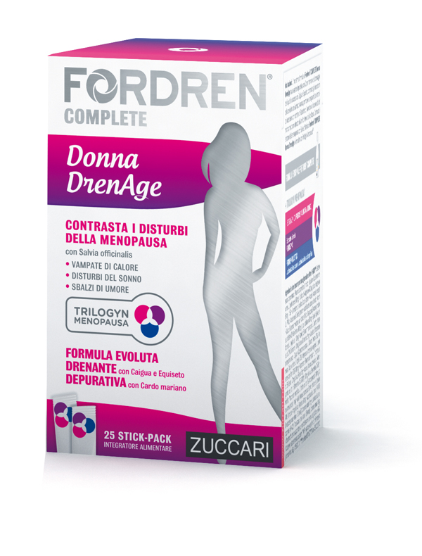FORDREN COMPLETE DONNA DRENAGE 25 STICKPACK DA 10 ML - FarmaLucia