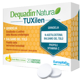 DEQUADIN NATURA TUXILEN 20 COMPRESSE - FarmaLucia