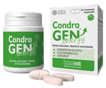CONDROGEN ENERGY 30 COMPRESSE MASTICABILI - FarmaLucia