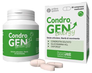 CONDROGEN ENERGY 60 COMPRESSE MASTICABILI - FarmaLucia