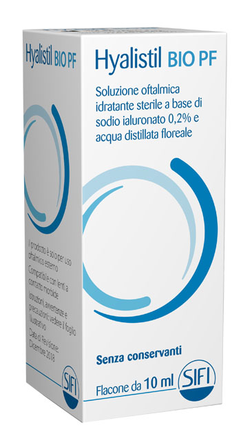 GOCCE OCULARI HA 0,2% E ACQUE DISTILLATE HYALISTIL BIO PF FRUTTI ROSSI 10 ML - FarmaLucia