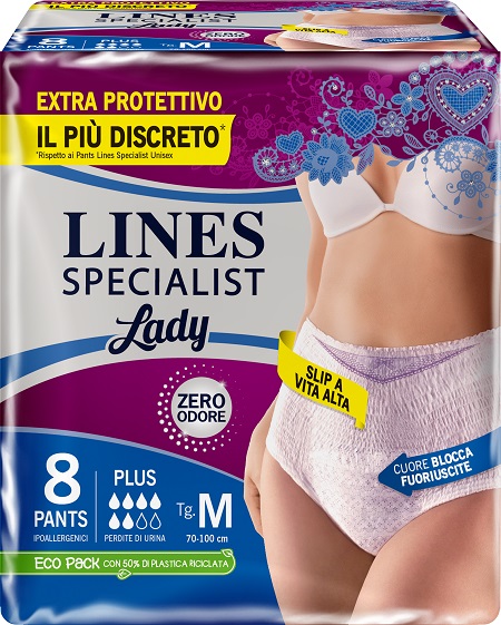 LINES SPECIALIST PANTS PLUS M FARMA 8 PEZZI - FarmaLucia