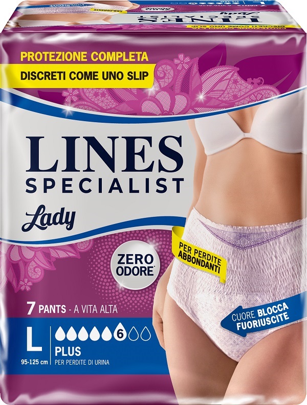 LINES SPECIALIST PANTS LADY PLUS L FARMA 7 PEZZI - FarmaLucia