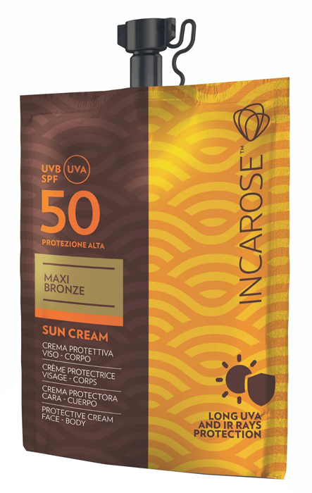 INCAROSE MAXI BRONZE SUN CREAM SPF50 50 ML - FarmaLucia
