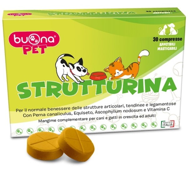 BUONAPET STRUTTURINA 30 COMPRESSE - FarmaLucia