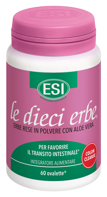 ESI LE DIECI ERBE COLON CLEANSE 60 OVALETTE - FarmaLucia