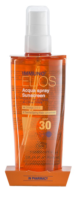 IMMUNO ELIOS ACQUA SPRAY SOLARE BIFASICO SPF30 200 ML - FarmaLucia