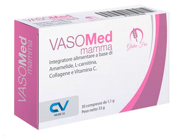 VASOMED MAMMA 30 COMPRESSE - FarmaLucia