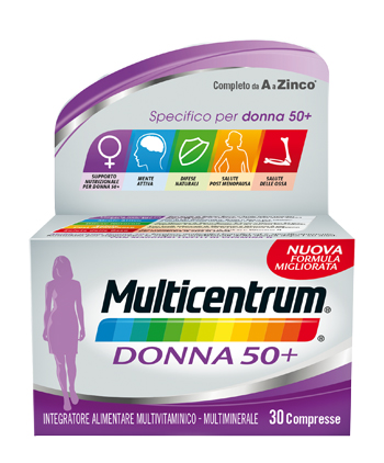 MULTICENTRUM DONNA 50+ 60 COMPRESSE - FarmaLucia