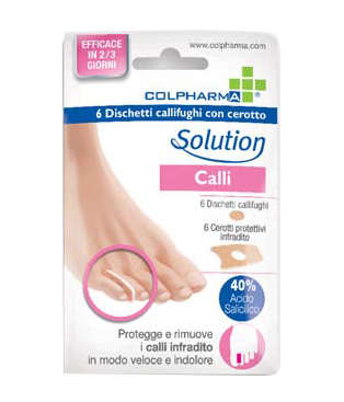 DISCHETTO CALLIFUGO CON CEROTTO COLPHARMA CALLI INFRADITO 6 PEZZI - FarmaLucia