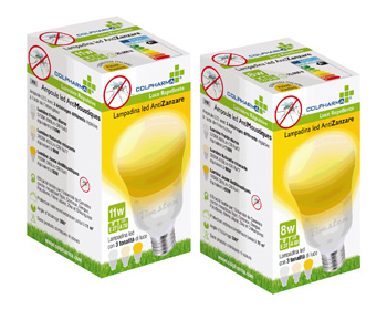 COLPHARMA LAMPADINA LED ANTIZANZARA 11 WATT - FarmaLucia
