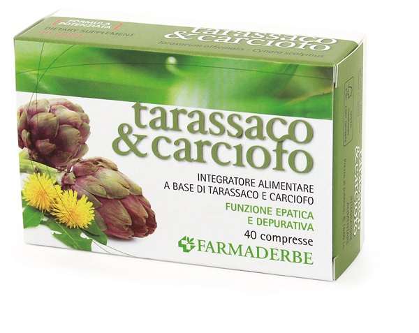 TARASSACO & CARCIOFO 40 COMPRESSE - FarmaLucia