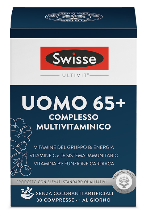 SWISSE UOMO 65+ COMPLESSO MULTIVITAMINICO 30 COMPRESSE - FarmaLucia