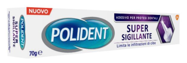 POLIDENT SUPER TENUTA+SIGILLANTE ADESIVO PROTESI DENTALE 70 G - FarmaLucia